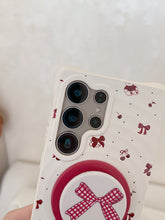 Load image into Gallery viewer, Samsung Galaxy Cherry Bow Magsafe Case