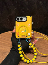 Load image into Gallery viewer, Butter Bear iPhone Duo Case with Charm