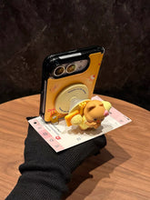 Load image into Gallery viewer, Butter Bear iPhone Duo Case with Charm