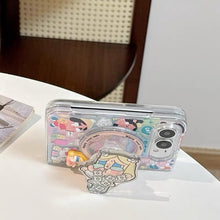 Load image into Gallery viewer, Flower Crybaby Magnetic iPhone Duo Case