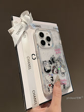 Load image into Gallery viewer, Hello Kitty Sparkling Sand iPhone Case