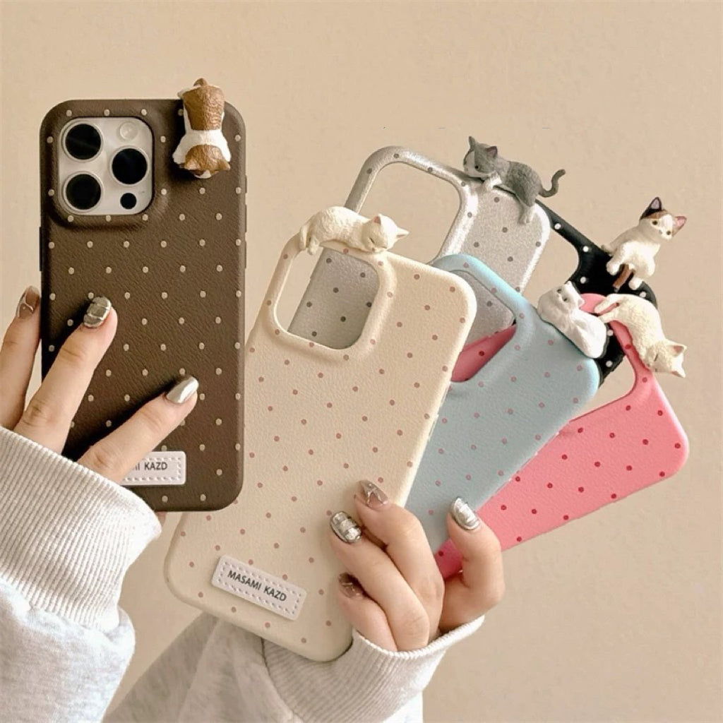 3D Cute Kitten iPhone Case 3D Cute Kitten iPhone Case