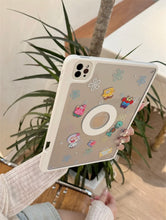 Load image into Gallery viewer, SpongeBob iPad Case with Pencil Holder
