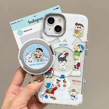 Load image into Gallery viewer, Crayon Shin-Chan in Winter Magsafe Case