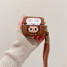 Load image into Gallery viewer, Labubu Suitcase AirPods Case