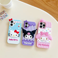 Load image into Gallery viewer, Sanrio Family Soft Silicon iPhone Case