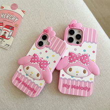 Load image into Gallery viewer, Sanrio Family Soft Silicon iPhone Case