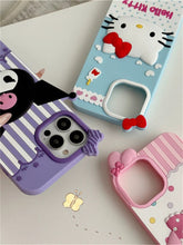 Load image into Gallery viewer, Sanrio Family Soft Silicon iPhone Case