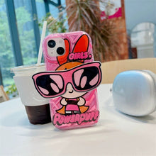 Load image into Gallery viewer, Powerpuff Girls iPhone Case with Pop-up Sockets