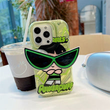 Load image into Gallery viewer, Powerpuff Girls iPhone Case with Pop-up Sockets