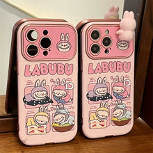Load image into Gallery viewer, Pink Labubu iPhone Case