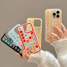 Load image into Gallery viewer, Bun Keyboard iPhone Case