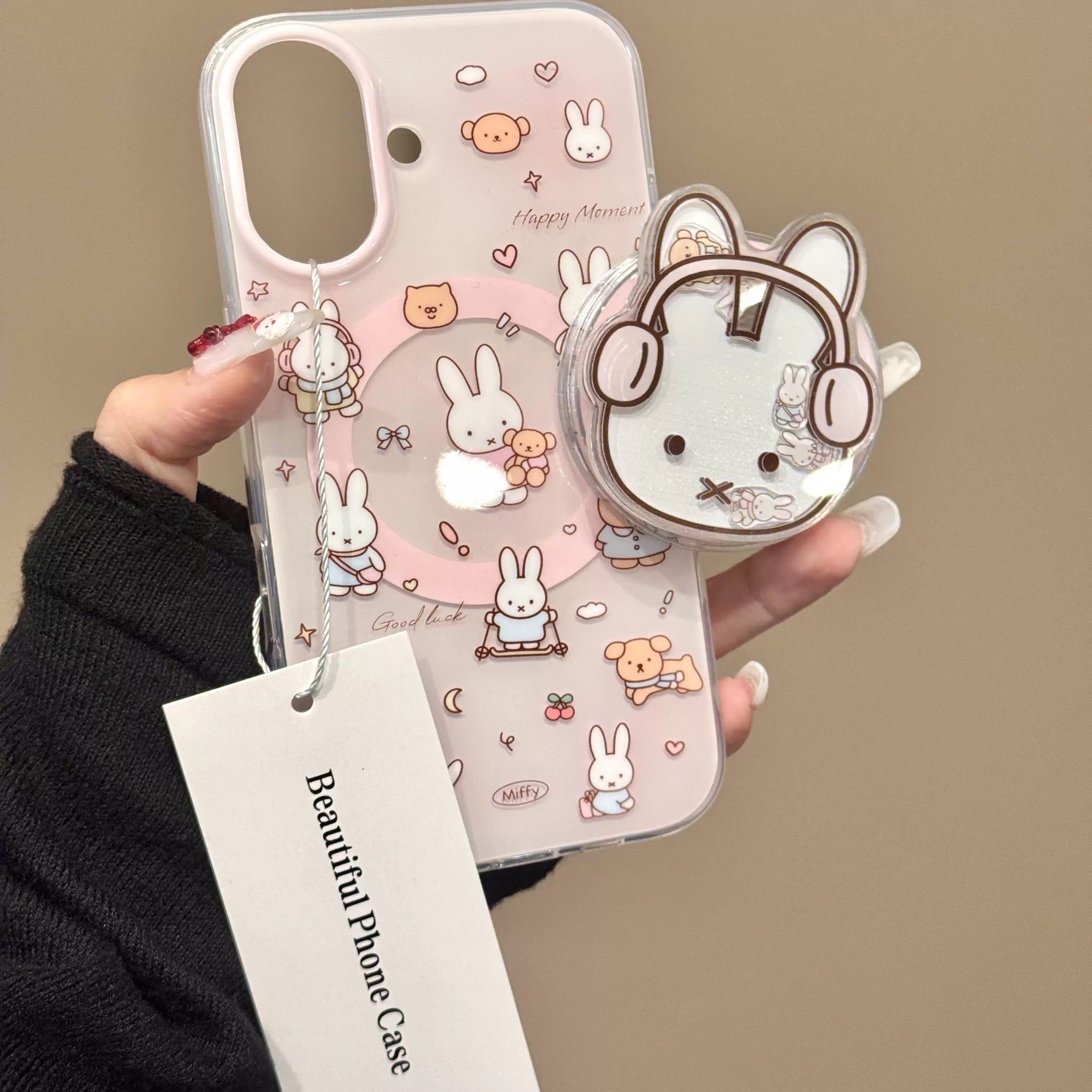 Miffy Wears Headphone Magsafe iPhone Case – Shinity showCase