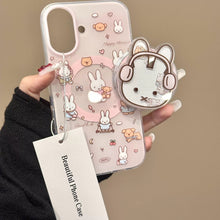 Load image into Gallery viewer, Miffy Wears Headphone Magsafe iPhone Case