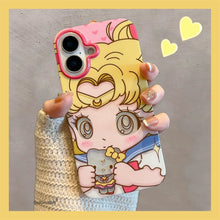 Load image into Gallery viewer, Cutie Cartoon Sailor Moon iPhone Case