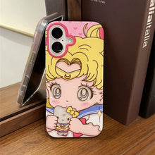 Load image into Gallery viewer, Cutie Cartoon Sailor Moon iPhone Case