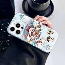 Load image into Gallery viewer, PowerPuff Girls Skiing MagSafe iPhone Case