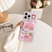 Load image into Gallery viewer, Summer Time Hello Kitty MagSafe iPhone Case with Grip