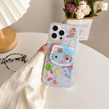 Load image into Gallery viewer, Summer Time Hello Kitty MagSafe iPhone Case with Grip
