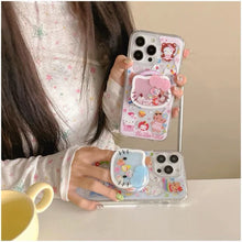 Load image into Gallery viewer, Summer Time Hello Kitty MagSafe iPhone Case with Grip