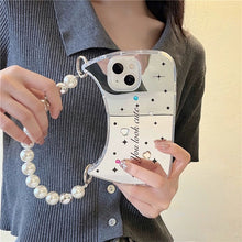 Load image into Gallery viewer, Pearl Beads Clutch iPhone Case