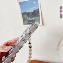 Load image into Gallery viewer, Pearl Beads Clutch iPhone Case