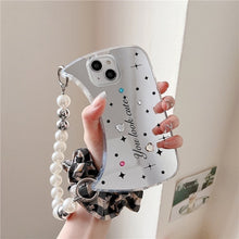 Load image into Gallery viewer, Pearl Beads Clutch iPhone Case