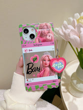 Load image into Gallery viewer, Barbie on the Instagram iPhone Case