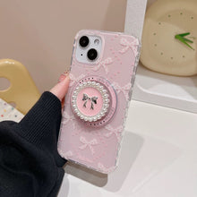 Load image into Gallery viewer, Coquette Pink Beau Magsafe Case with Grip