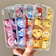 Load image into Gallery viewer, Bling Bling Sanrio Fam iPhone Case