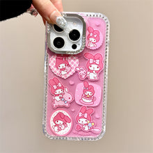 Load image into Gallery viewer, Bling Bling Sanrio Fam iPhone Case