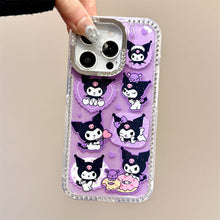 Load image into Gallery viewer, Bling Bling Sanrio Fam iPhone Case