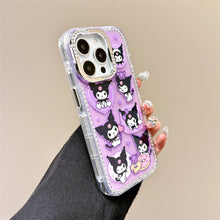 Load image into Gallery viewer, Bling Bling Sanrio Fam iPhone Case