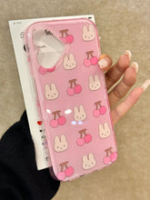 Load image into Gallery viewer, Cherry Miffy iPhone Case with Adhesive Grip