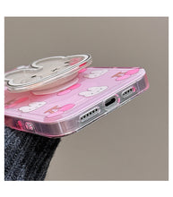 Load image into Gallery viewer, Cherry Miffy iPhone Case with Adhesive Grip