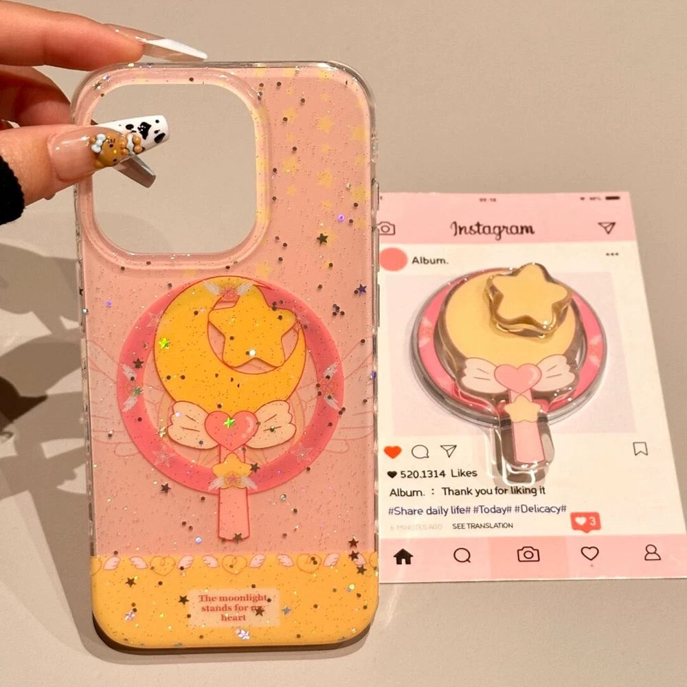 Sailor Moon Magic Wand Magsafe iPhone Case – Shinity showCase Sailor Moon Magic Wand Magsafe iPhone Case – Shinity showCase