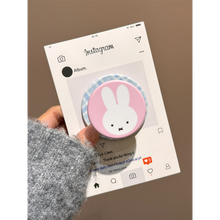 Load image into Gallery viewer, Baby Blue Miffy Magsafe iPhone Case with Grip