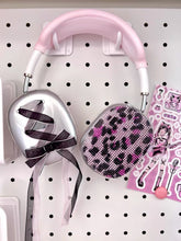 Load image into Gallery viewer, Black & Pink Ribbon AirPods Max Case