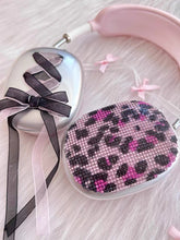 Load image into Gallery viewer, Black & Pink Ribbon AirPods Max Case