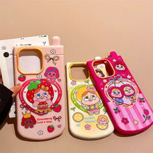 Load image into Gallery viewer, Crying Baby iPhone Case with Charm