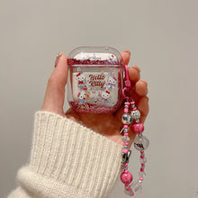 Load image into Gallery viewer, Hello Kitty AirPods Case with Charm