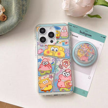 Load image into Gallery viewer, SpongeBob Magsafe iPhone Case with Grip