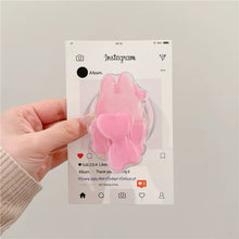 Load image into Gallery viewer, Pink Labubu Magsafe iPhone Case with Grip