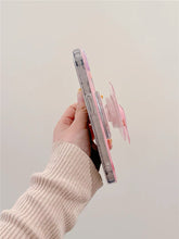 Load image into Gallery viewer, Pink Labubu Magsafe iPhone Case with Grip