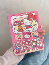 Load image into Gallery viewer, Hello Kitty Keyboard iPad Case