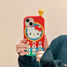 Load image into Gallery viewer, Soft Silicon Hello Kitty Vintage Cell Phone Case