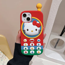 Load image into Gallery viewer, Soft Silicon Hello Kitty Vintage Cell Phone Case