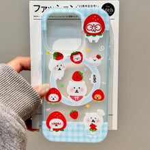 Load image into Gallery viewer, Strawberry Bear Magsafe iPhone Case