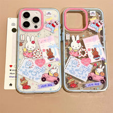 Load image into Gallery viewer, Miffy Postcard iPhone Case