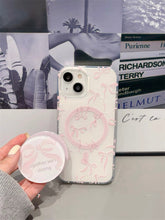 Load image into Gallery viewer, Bow Beau Magsafe Grip Stand iPhone Case